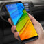 Xiaomi Redmi Note 5 Pro Zore Kenarları Kırılmaya Dayanıklı Cam Ekran Koruyucu Siyah