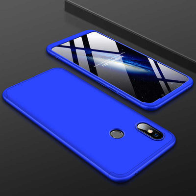 Xiaomi Redmi Note 5 Pro Kılıf Zore Ays Kapak Mavi