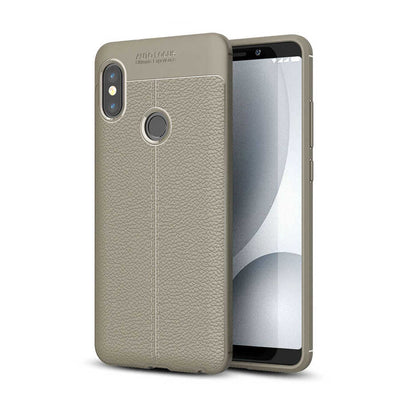 Xiaomi Redmi Note 5 Pro Kılıf Zore Niss Silikon Kapak Gri