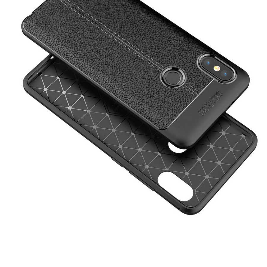 Xiaomi Redmi Note 5 Pro Kılıf Zore Niss Silikon Kapak Siyah