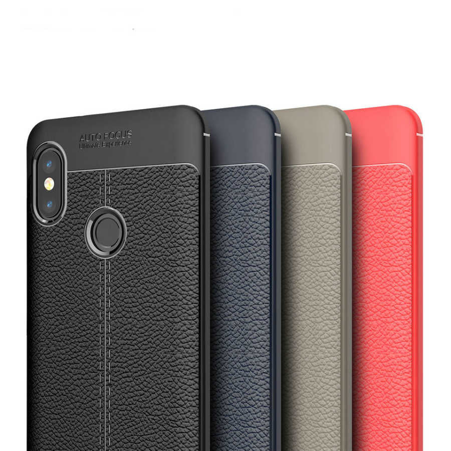 Xiaomi Redmi Note 5 Pro Kılıf Zore Niss Silikon Kapak Siyah