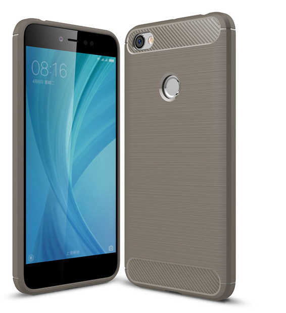 Xiaomi Redmi Note 5A Kılıf Zore Room Silikon Kapak Gri