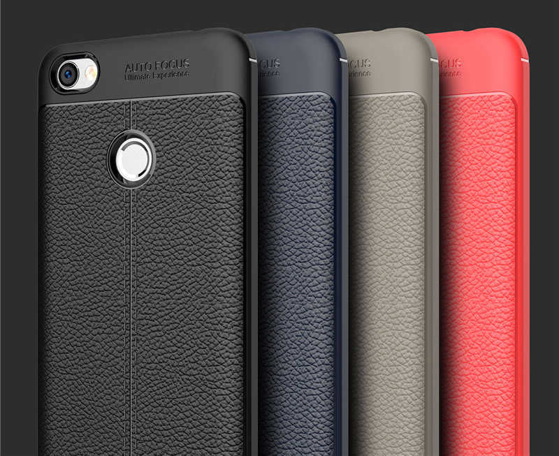 Xiaomi Redmi Note 5A Kılıf Zore Niss Silikon Kapak Kırmızı