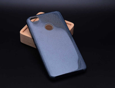 Xiaomi Redmi Note 5A Kılıf Zore Shining Silikon Siyah