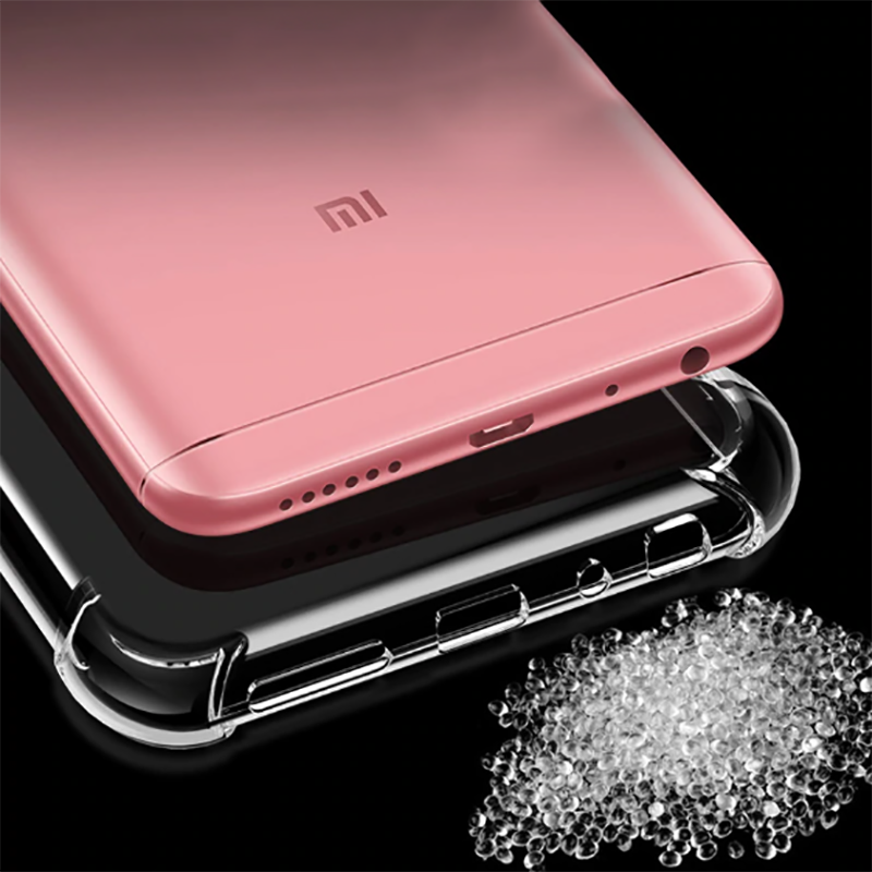 Xiaomi Redmi Note 6 Pro Kılıf Zore Nitro Anti Shock Silikon Renksiz