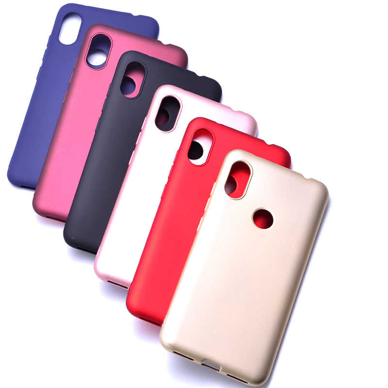 Xiaomi Redmi Note 6 Pro Kılıf Zore Premier Silikon Kapak Mor