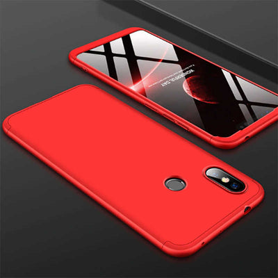 Xiaomi Redmi Note 7 Kılıf Zore Ays Kapak Kırmızı