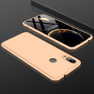 Xiaomi Redmi Note 7 Kılıf Zore Ays Kapak Gold