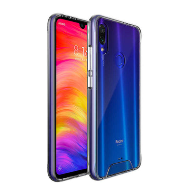 Xiaomi Redmi Note 7 Kılıf Zore Gard Silikon Renksiz
