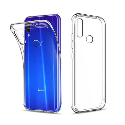 Xiaomi Redmi Note 7 Kılıf Zore Kamera Korumalı Süper Silikon Kapak Renksiz