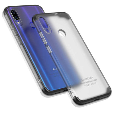 Xiaomi Redmi Note 7 Kılıf Zore Nili Kapak Siyah