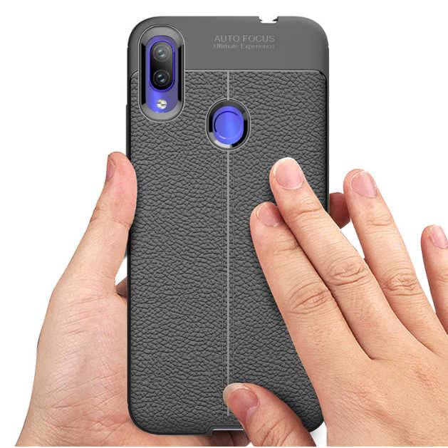 Xiaomi Redmi Note 7 Kılıf Zore Niss Silikon Kapak Lacivert