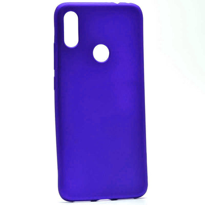 Xiaomi Redmi Note 7 Kılıf Zore Premier Silikon Kapak Saks Mavi
