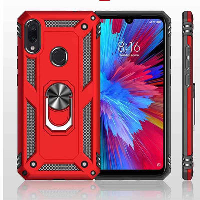 Xiaomi Redmi Note 7 Kılıf Zore Vega Kapak Mavi