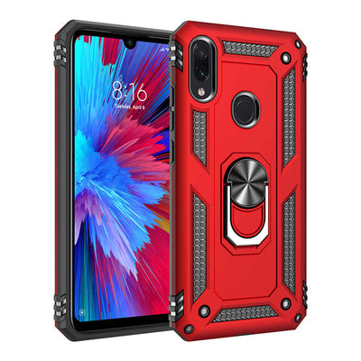Xiaomi Redmi Note 7 Kılıf Zore Vega Kapak Kırmızı