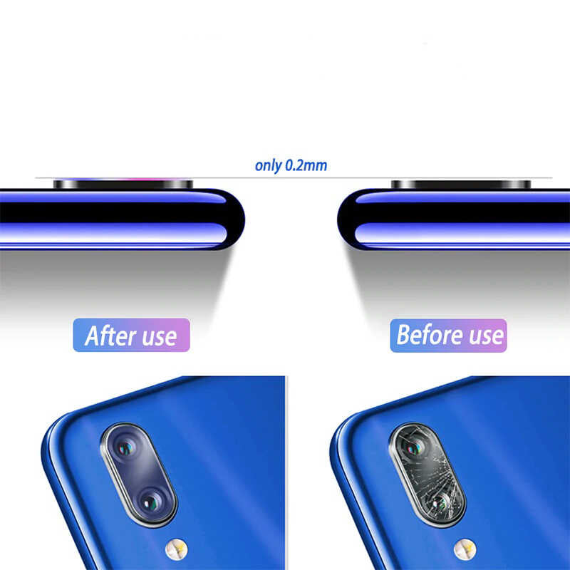 Xiaomi Redmi Note 7 Zore Nano Kamera Koruyucu Renksiz