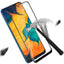 Xiaomi Redmi Note 8 Zore Kenarları Kırılmaya Dayanıklı Cam Ekran Koruyucu Siyah