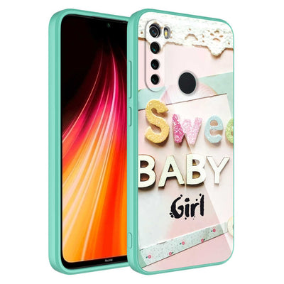 Xiaomi Redmi Note 8 Kılıf Kamera Korumalı Desenli Sert Silikon Zore Epoksi Kapak NO5