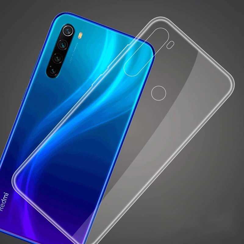 Xiaomi Redmi Note 8 Kılıf Zore Süper Silikon Kapak Renksiz