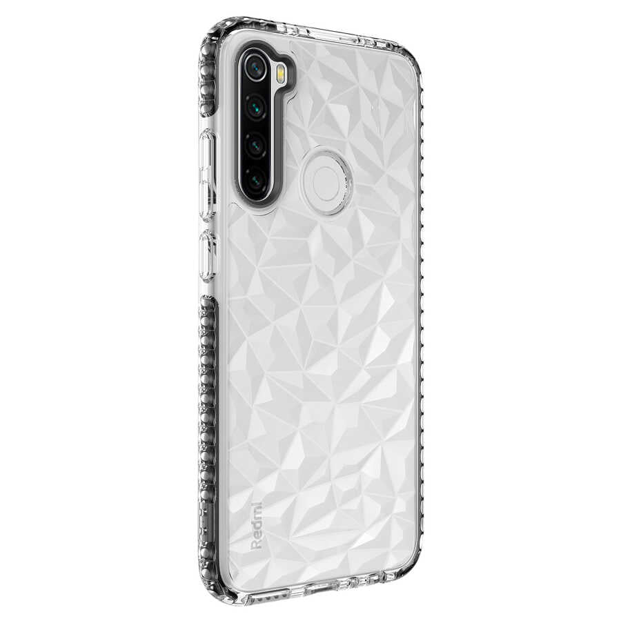 Xiaomi Redmi Note 8 Kılıf Zore Buzz Kapak Pembe