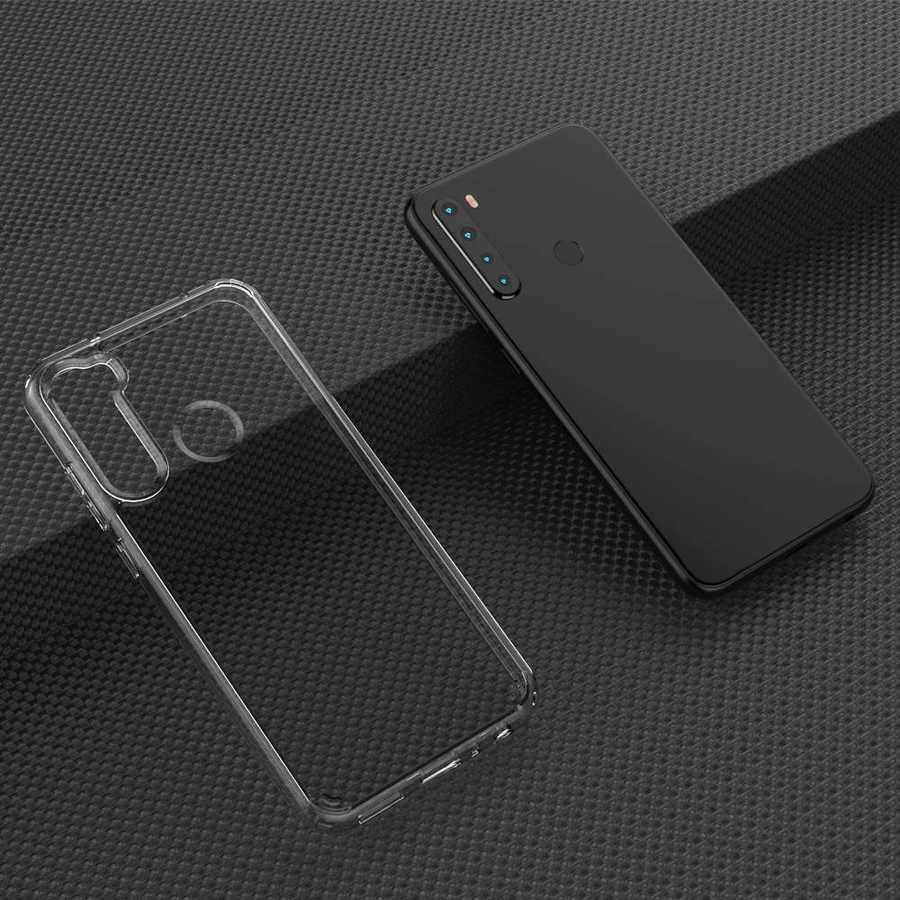 Xiaomi Redmi Note 8 Kılıf Zore Coss Kapak Renksiz