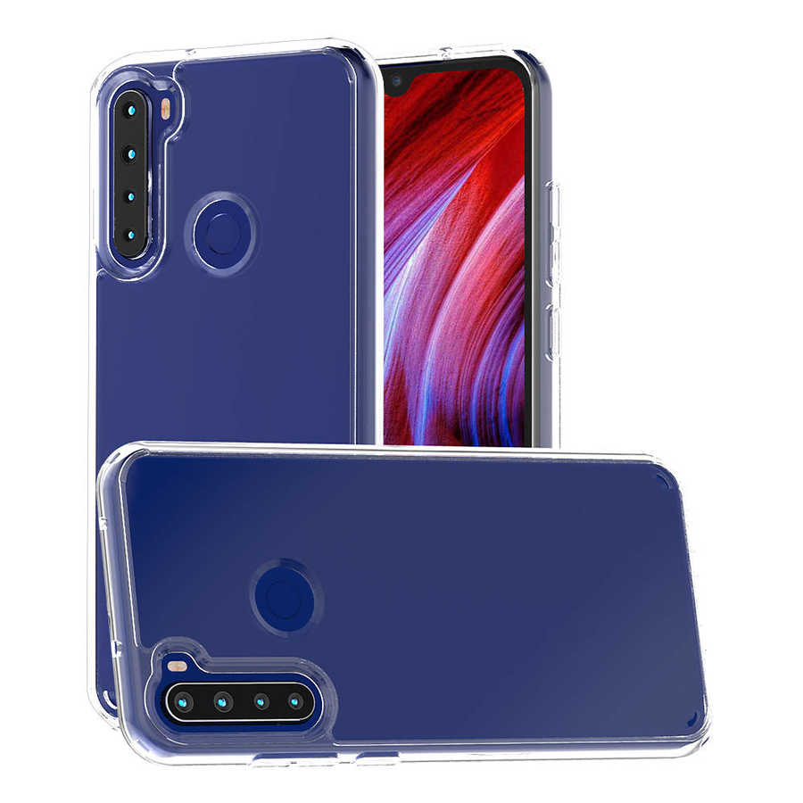 Xiaomi Redmi Note 8 Kılıf Zore Coss Kapak Renksiz