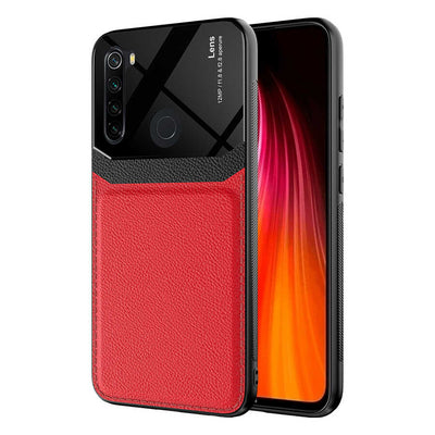 Xiaomi Redmi Note 8 Kılıf Zore Emiks Kapak Kırmızı