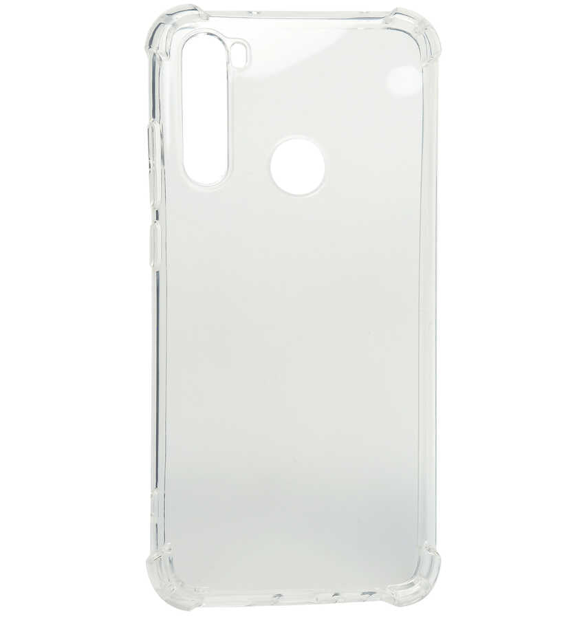 Xiaomi Redmi Note 8 Kılıf Zore Kamera Korumalı Nitro Anti Shock Silikon Renksiz