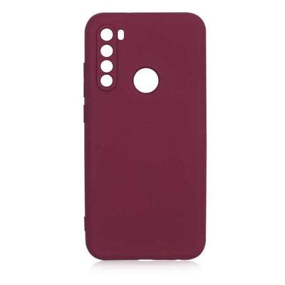 Xiaomi Redmi Note 8 Kılıf Zore Mara Lansman Kapak Koyu Mor