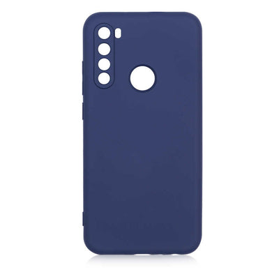 Xiaomi Redmi Note 8 Kılıf Zore Mara Lansman Kapak Lacivert