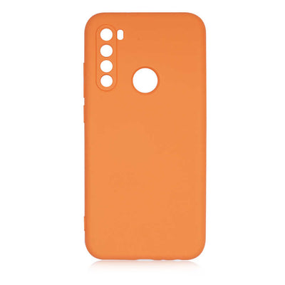 Xiaomi Redmi Note 8 Kılıf Zore Mara Lansman Kapak Turuncu