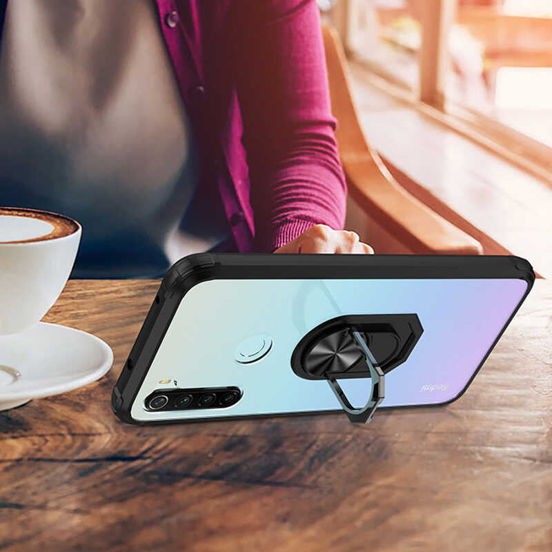 Xiaomi Redmi Note 8 Kılıf Zore Mola Kapak Lacivert