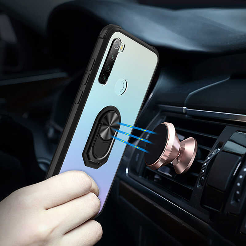 Xiaomi Redmi Note 8 Kılıf Zore Mola Kapak Lacivert