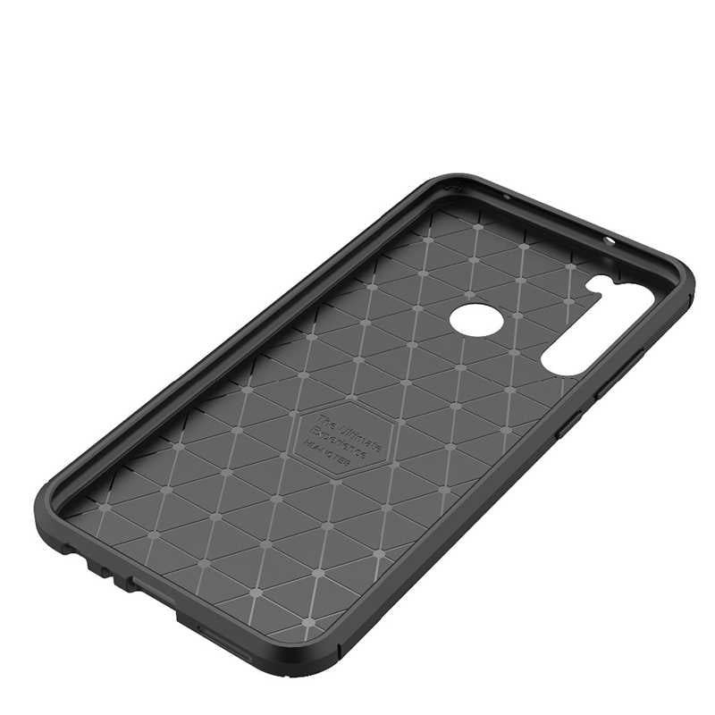 Xiaomi Redmi Note 8 Kılıf Zore Negro Silikon Kapak Siyah