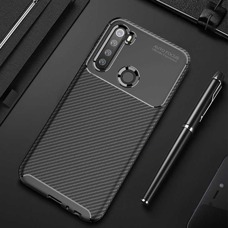 Xiaomi Redmi Note 8 Kılıf Zore Negro Silikon Kapak Siyah