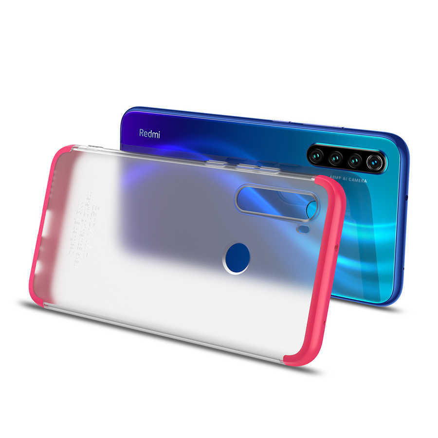 Xiaomi Redmi Note 8 Kılıf Zore Nili Kapak Mavi