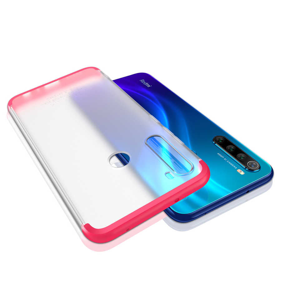 Xiaomi Redmi Note 8 Kılıf Zore Nili Kapak Mavi