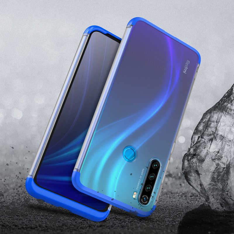 Xiaomi Redmi Note 8 Kılıf Zore Nili Kapak Siyah
