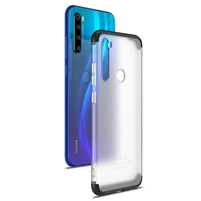 Xiaomi Redmi Note 8 Kılıf Zore Nili Kapak Siyah