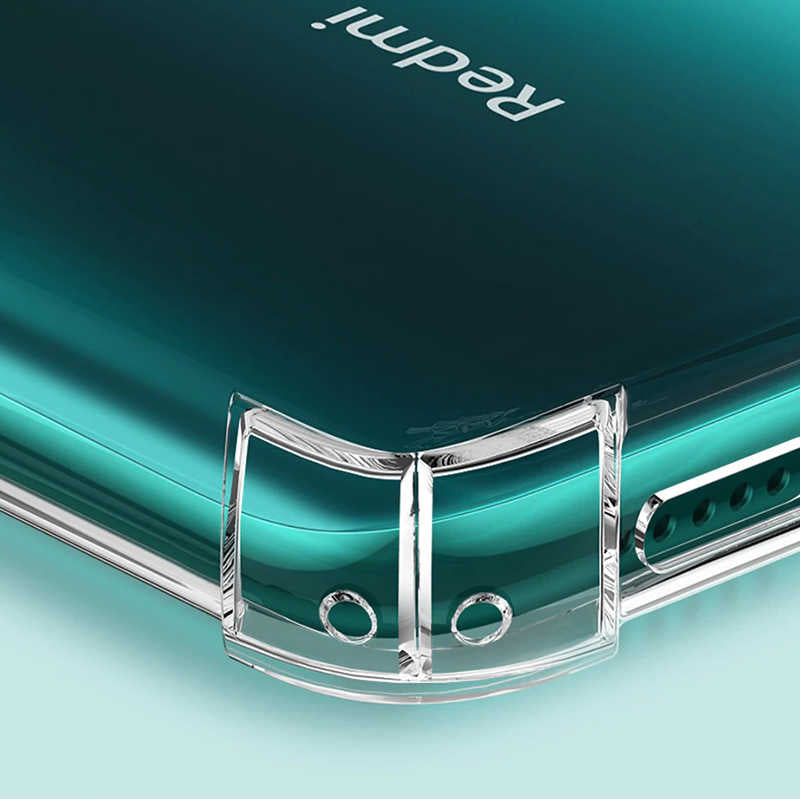 Xiaomi Redmi Note 8 Kılıf Zore Nitro Anti Shock Silikon Renksiz