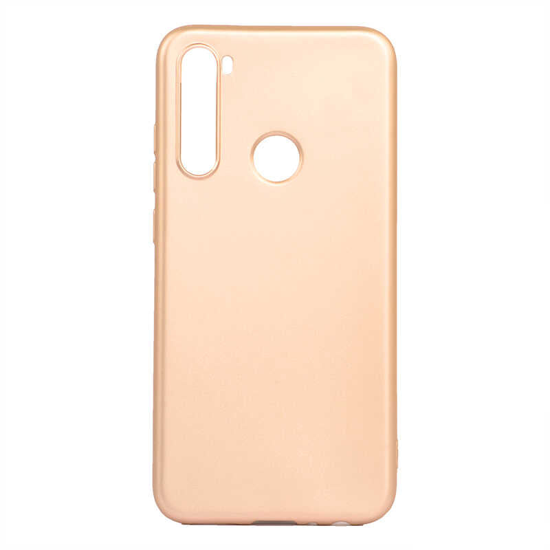 Xiaomi Redmi Note 8 Kılıf Zore Premier Silikon Kapak Gold
