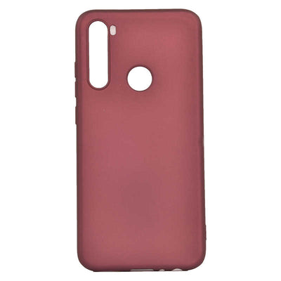 Xiaomi Redmi Note 8 Kılıf Zore Premier Silikon Kapak Mürdüm