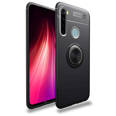Xiaomi Redmi Note 8 Kılıf Zore Ravel Silikon Kapak Siyah