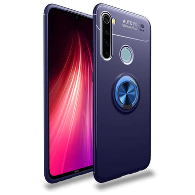 Xiaomi Redmi Note 8 Kılıf Zore Ravel Silikon Kapak Mavi