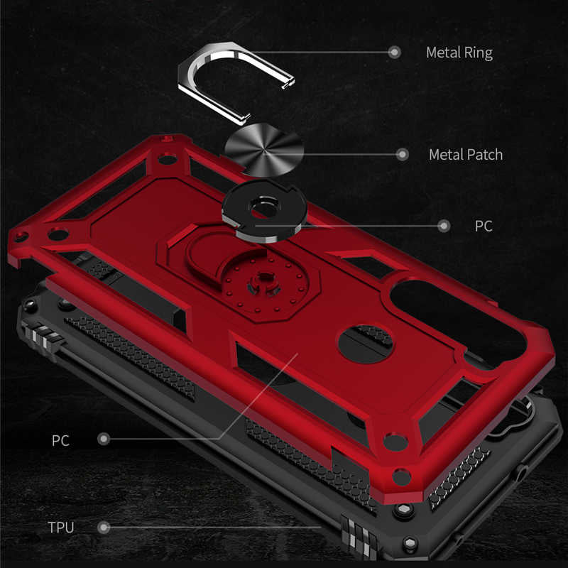 Xiaomi Redmi Note 8 Kılıf Zore Vega Kapak Mavi