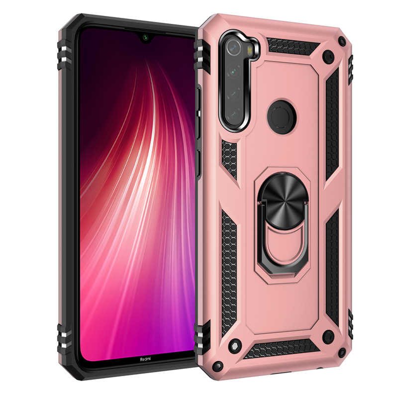 Xiaomi Redmi Note 8 Kılıf Zore Vega Kapak Rose Gold