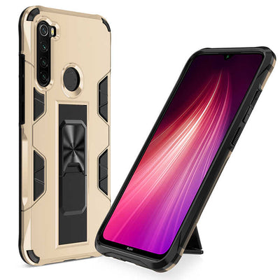 Xiaomi Redmi Note 8 Kılıf Zore Volve Kapak Gold