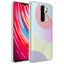 Xiaomi Redmi Note 8 Pro Kılıf Airbag Kenarlı Renkli Desenli Silikon Zore Elegans Kapak NO7