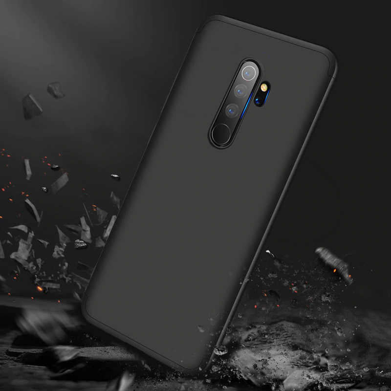 Xiaomi Redmi Note 8 Pro Kılıf Zore Ays Kapak Siyah-Kırmızı