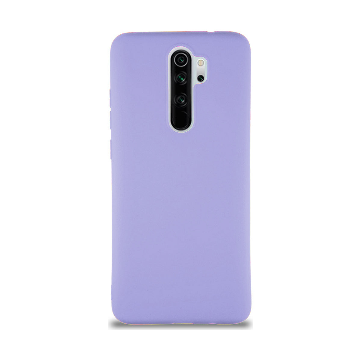 Xiaomi Redmi Note 8 Pro Kılıf Zore Biye Silikon Lila